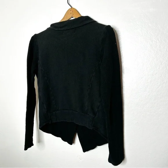 Groceries Urban Outfitters Organic Cotton Asymmetrical Avant Garde Jacket XS - Picture 10 of 10